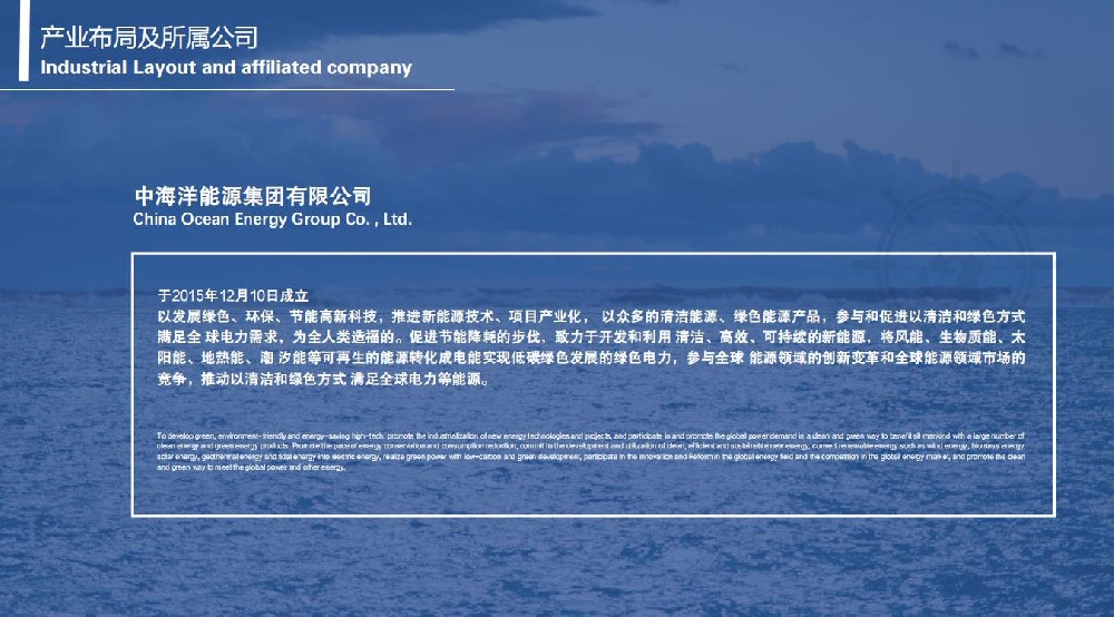 中海洋能源集团有限公司